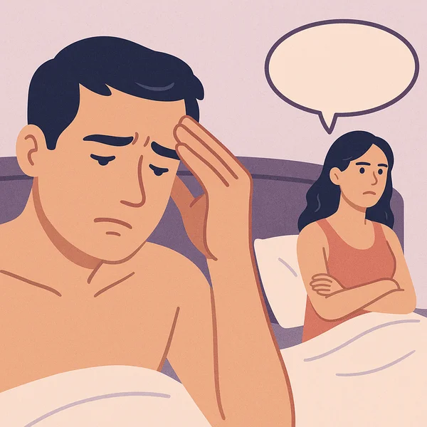 ¿Por qué no puedo mantenerme erecto durante el sexo?